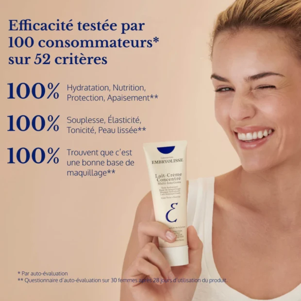 Embryolisse Lait-Crème Concentré Crème Hydratante Multi-Fonctions, 75ml 2 Embryolisse Lait-Crème Concentré Crème Hydratante Multi-Fonctions, 75ml – Image 2