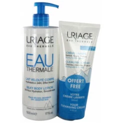 URIAGE Lait Velouté Corps 500ml + Crème Lavante 200ml