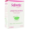 Lingettes Intimes Fraîcheur Et Douceur, 10 Sachets Individuels