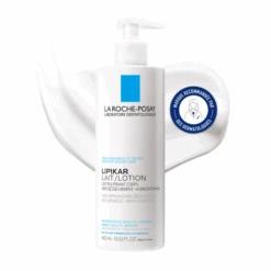 LA ROCHE-POSAY Lipikar Lait Relipidant Corps Anti-Dessèchement, 400ml