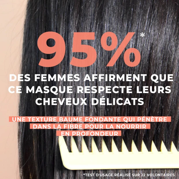 Masque Douceur Pêche Blanche & Eau De Riz Bio, 300ml 5 Masque Douceur Pêche Blanche & Eau De Riz Bio, 300ml – Image 5