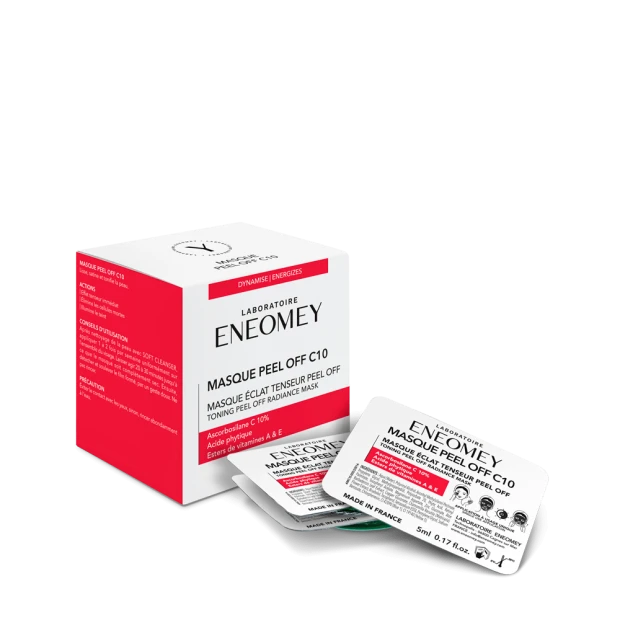 Masque Peel Off C10 Masque Éclat Tenseur Peel Off, 6X5ml 2 Masque Peel Off C10 Masque Éclat Tenseur Peel Off, 6X5ml – Image 2