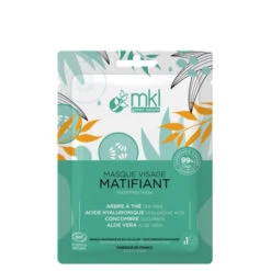 Masque Visage Matifiant Bio-Cellulose, 1 Unité