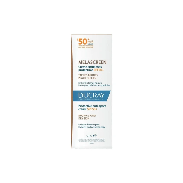 Ducray Melascreen Crème Anti-Taches Protectrice Spf50+ Peaux Sèches, 50ml 3 Ducray Melascreen Crème Anti-Taches Protectrice Spf50+ Peaux Sèches, 50ml – Image 3