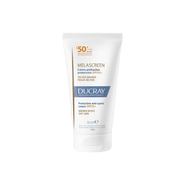 Ducray Melascreen Crème Anti-Taches Protectrice Spf50+ Peaux Sèches, 50ml 1 Ducray Melascreen Crème Anti-Taches Protectrice Spf50+ Peaux Sèches, 50ml