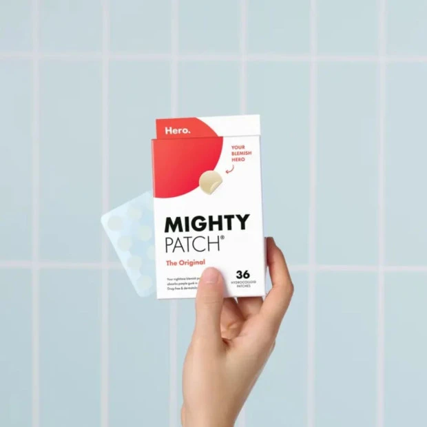 Mighty Patch Original Patchs De Nuit Anti-Acné, 24 Patchs Hydrocolloïdes 2 Mighty Patch Original Patchs De Nuit Anti-Acné, 24 Patchs Hydrocolloïdes – Image 2