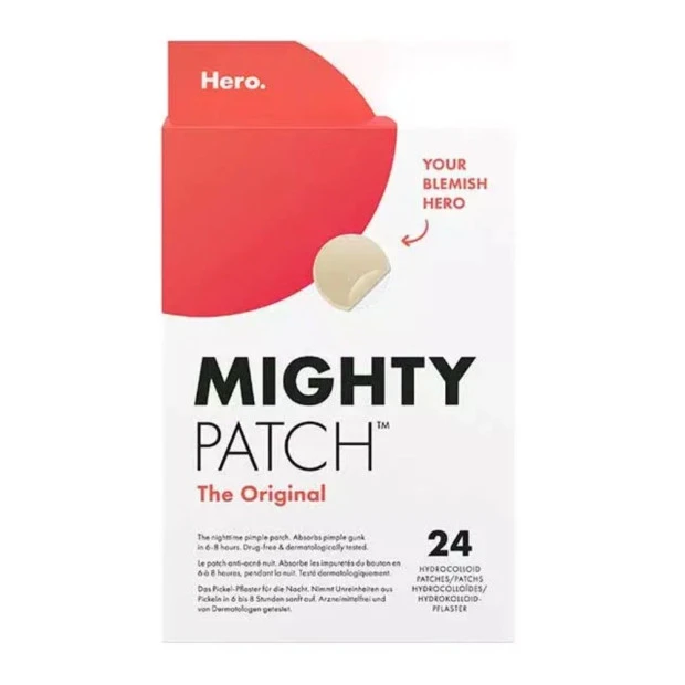 Mighty Patch Original Patchs De Nuit Anti-Acné, 24 Patchs Hydrocolloïdes 1 Mighty Patch Original Patchs De Nuit Anti-Acné, 24 Patchs Hydrocolloïdes
