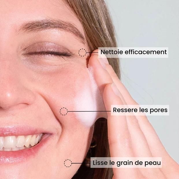 Mousse Nettoyante Purifiante Au Concombre Bio, 125ml 2 Mousse Nettoyante Purifiante Au Concombre Bio, 125ml – Image 2