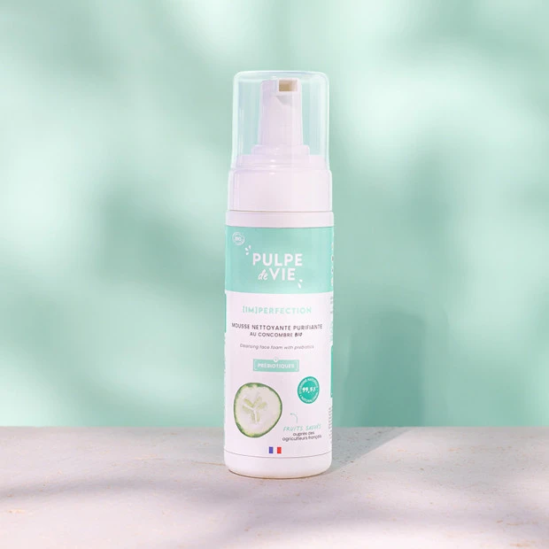 Mousse Nettoyante Purifiante Au Concombre Bio, 125ml 3 Mousse Nettoyante Purifiante Au Concombre Bio, 125ml – Image 3