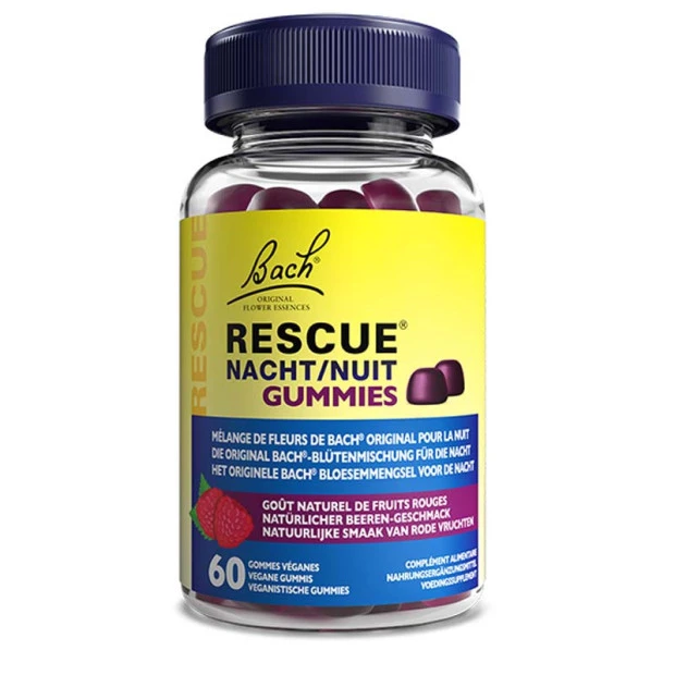Nuit Gummies Saveur Fruits Rouges, 60 Gummies 1 Nuit Gummies Saveur Fruits Rouges, 60 Gummies