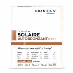 Oligo'Sun Autobronzant 2-En-1 - 1 Mois, 60 Gélules
