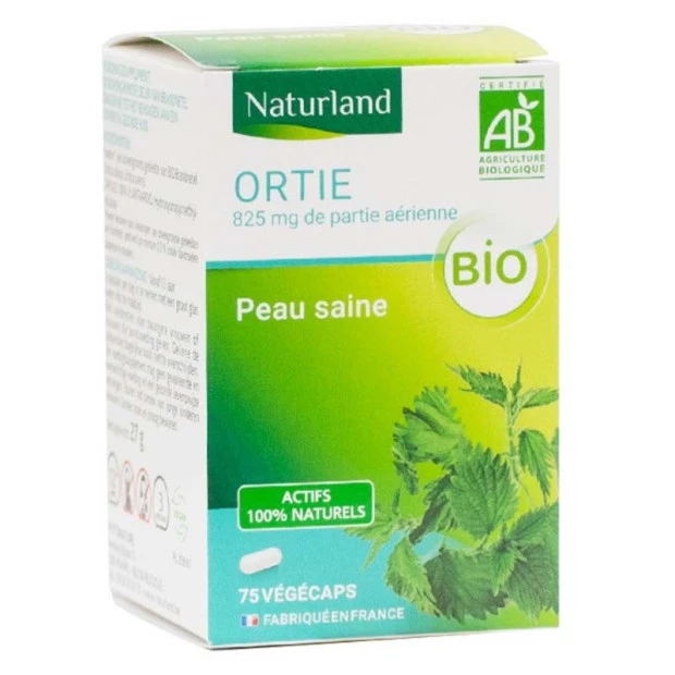 Ortie Bio Peau Saine, 75 Végécaps 1 Ortie Bio Peau Saine, 75 Végécaps