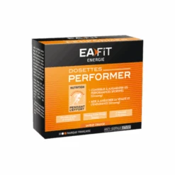 Performer Gel Energetique Performance & Endurance Saveur Orange, 10 Dosettes X 25G