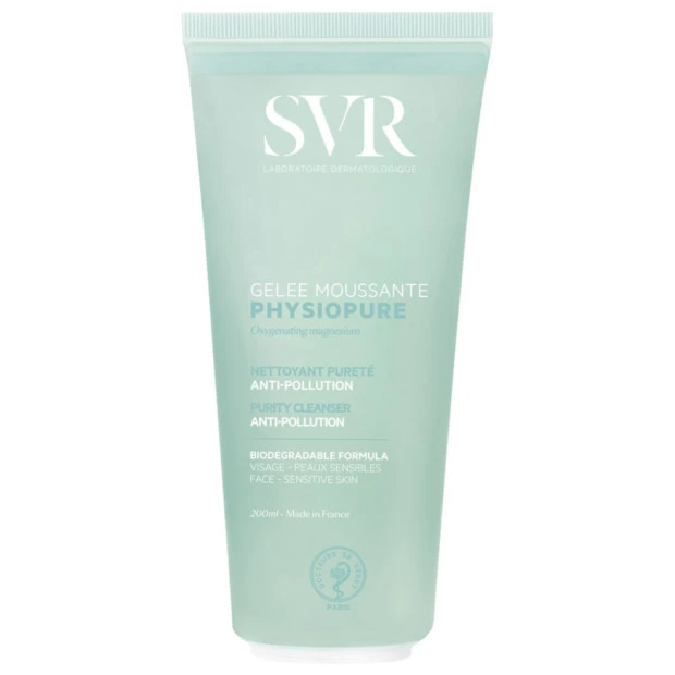 SVR Physiopure Gelée Moussante Soin Nettoyant Pureté, 200ml 1 SVR Physiopure Gelée Moussante Soin Nettoyant Pureté, 200ml