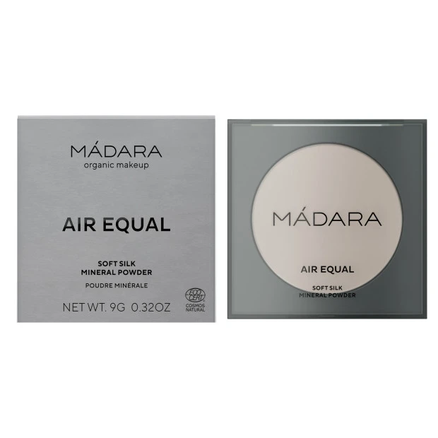 Madara Poudre Minérale Air Equal Soft Silk, 9G 1 Madara Poudre Minérale Air Equal Soft Silk, 9G