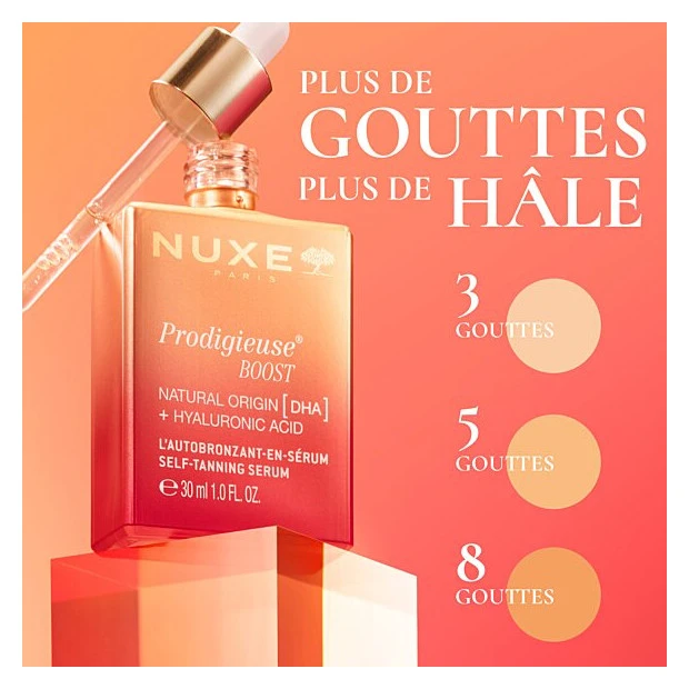 NUXE Prodigieuse Boost Sérum Autobronzant, 30ml 3 NUXE Prodigieuse Boost Sérum Autobronzant, 30ml – Image 3