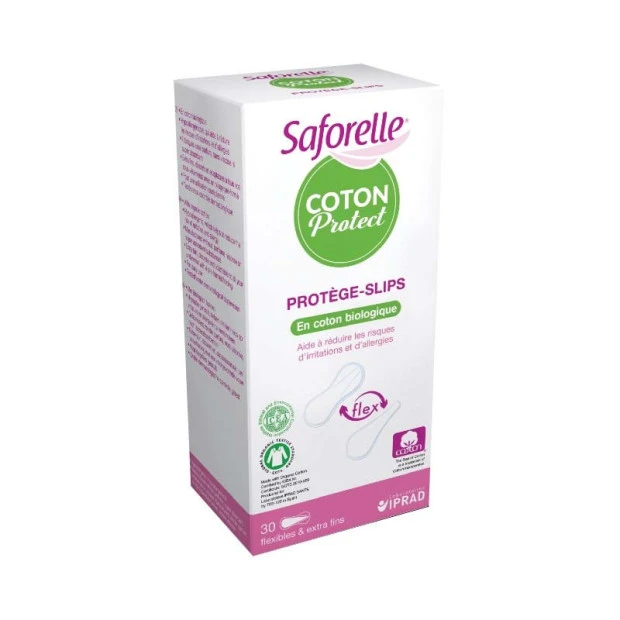 Protège Slips Coton Bio Flex Boîte De 30 1 Protège Slips Coton Bio Flex Boîte De 30