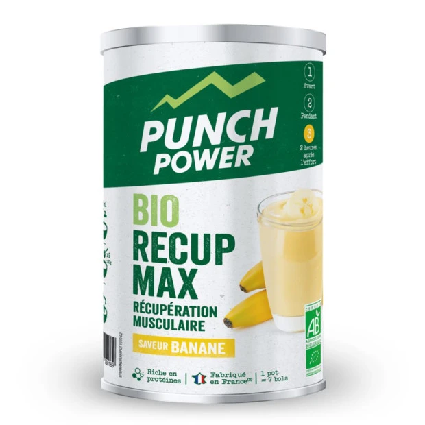 Punch Power Bio Recup Max Saveur Banane, 480G 1 Punch Power Bio Recup Max Saveur Banane, 480G