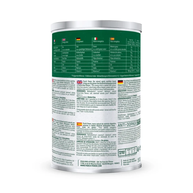 Punch Power Biodrink Saveur Citron, 500G 2 Punch Power Biodrink Saveur Citron, 500G – Image 2