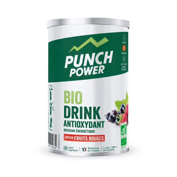 Punch Power Biodrink Saveur Fruits Rouges, 500G 1 Punch Power Biodrink Saveur Fruits Rouges, 500G
