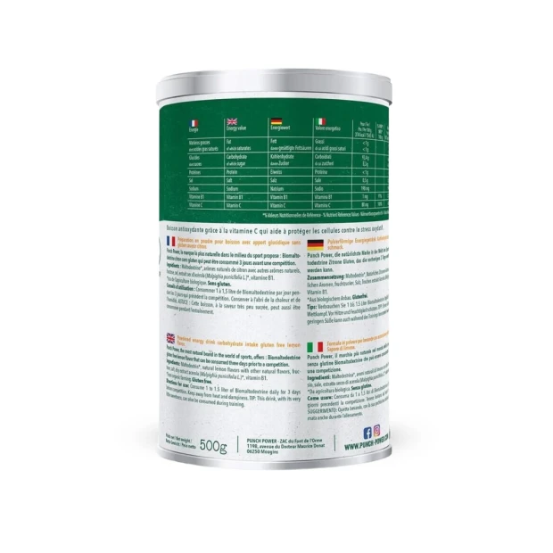 Punch Power Biomaltodextrine Saveur Citron, 500G 2 Punch Power Biomaltodextrine Saveur Citron, 500G – Image 2