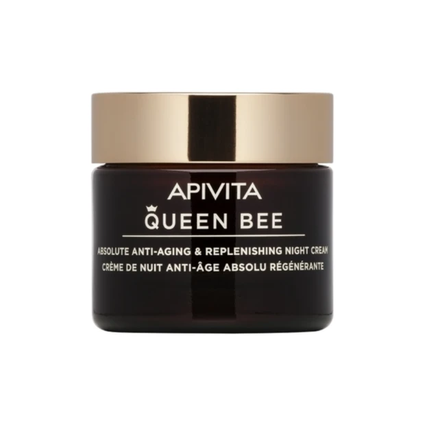 Apivita Queen Bee Crème De Nuit Anti-Âge Absolu Régénérante, 50ml 1 Apivita Queen Bee Crème De Nuit Anti-Âge Absolu Régénérante, 50ml
