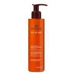 NUXE Rêve De Miel® Gel Nettoyant Et Démaquillant Visage, 200ml