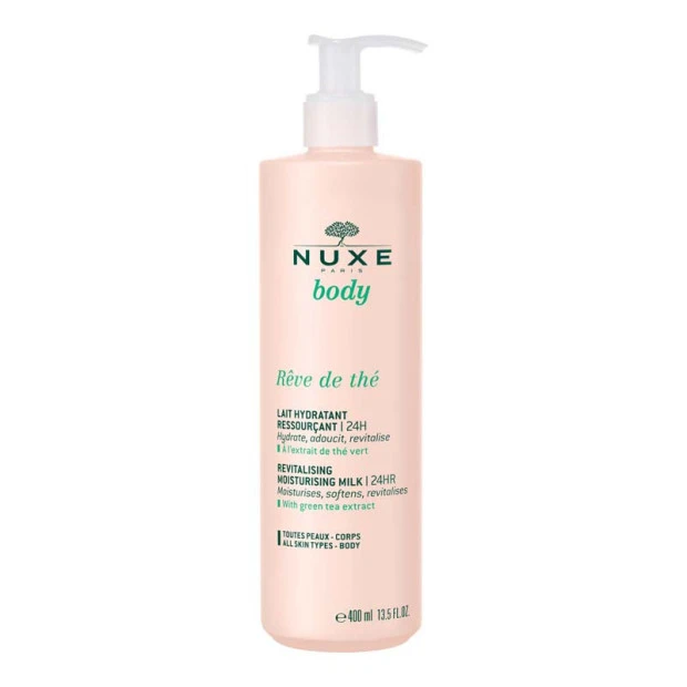 NUXE Reve De The Lait Hydratant Ressourçant 24H, 400ml 1 NUXE Reve De The Lait Hydratant Ressourçant 24H, 400ml