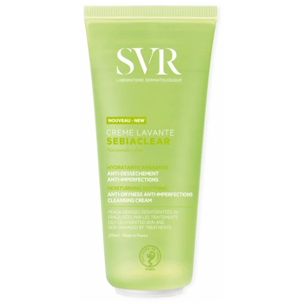 SVR Sebiaclear Crème Lavante Anti Imperfections, 200ml 1 SVR Sebiaclear Crème Lavante Anti Imperfections, 200ml