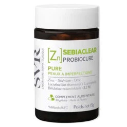 SVR Sebiaclear Probiocure [Zn] Pure Peaux À Imperfections, 30 Gélules