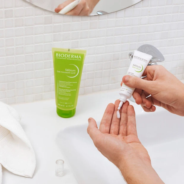 Bioderma Sebium Kerato+ Gel-Crème Anti-Imperfections, 30ml 5 Bioderma Sebium Kerato+ Gel-Crème Anti-Imperfections, 30ml – Image 5