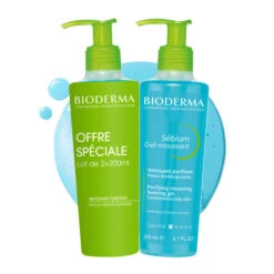 Bioderma Sébium Moussant, 2X200ml 12 Bioderma Sébium Moussant, 2X200ml -Para Magasin sebium moussant 2x200ml 4