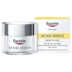 Eucerin Sensi-Rides Crème De Jour Anti-Rides Peaux Sèches, 50ml