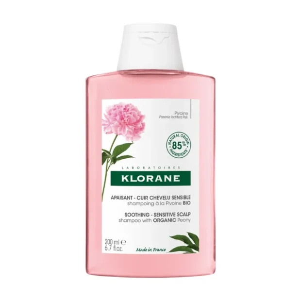 Klorane Shampoing Apaisant À L'Extrait De Pivoine, 200ml 1 Klorane Shampoing Apaisant À L'Extrait De Pivoine, 200ml