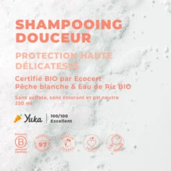Shampoing Douceur Pêche Blanche & Eau De Riz, 250ml 14 Shampoing Douceur Pêche Blanche & Eau De Riz, 250ml -Para Magasin shampoing douceur peche blanche eau de riz 250ml 6