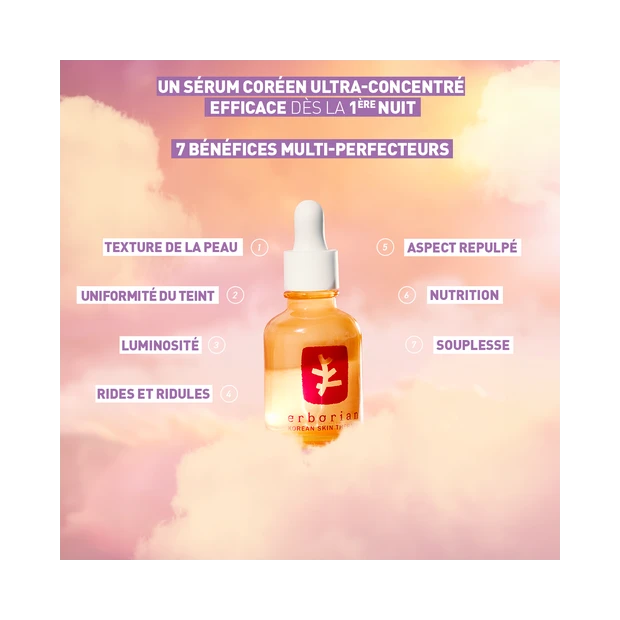 Erborian Skin Therapy Sérum Lacté Nuit Multi-perfecteur, 10ml 4 Erborian Skin Therapy Sérum Lacté Nuit Multi-perfecteur, 10ml – Image 4