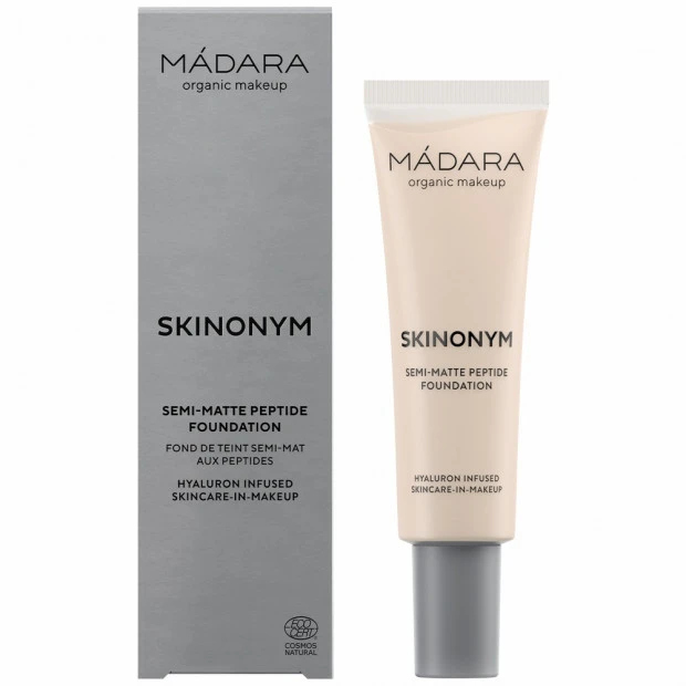 Madara Skinonym Fond De Teint Semi-Mat Aux Peptides 10 Porcelain, 30ml 2 Madara Skinonym Fond De Teint Semi-Mat Aux Peptides 10 Porcelain, 30ml – Image 2