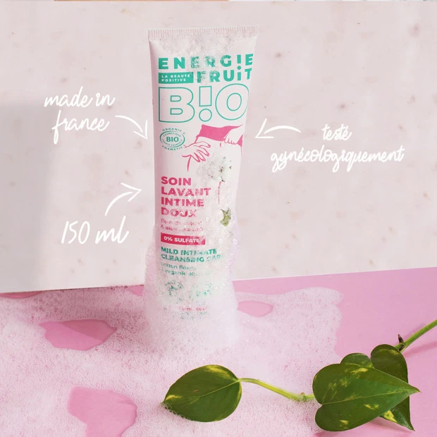 Soin Lavant Intime Bio Fleur De Coton Aloe Vera Bio, 150ml 3 Soin Lavant Intime Bio Fleur De Coton Aloe Vera Bio, 150ml – Image 3