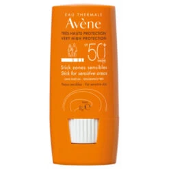 Avène Solaire Stick Zones Sensibles Spf50+, 8G