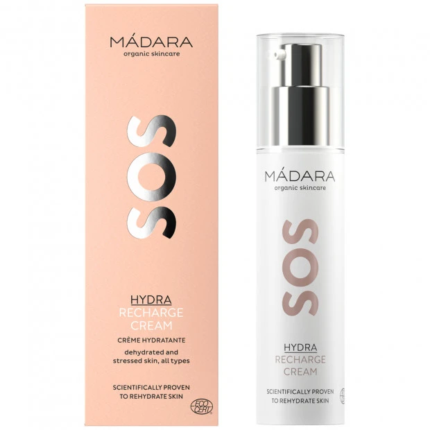 Madara Sos Hydra Crème Hydratante Redynamisante Régénératrice, 50ml 2 Madara Sos Hydra Crème Hydratante Redynamisante Régénératrice, 50ml – Image 2
