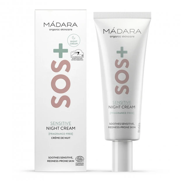 Madara Sos+ Sensitive Crème De Nuit, 70ml 2 Madara Sos+ Sensitive Crème De Nuit, 70ml – Image 2