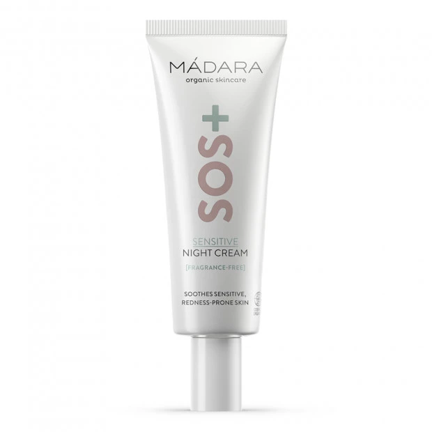 Madara Sos+ Sensitive Crème De Nuit, 70ml 1 Madara Sos+ Sensitive Crème De Nuit, 70ml
