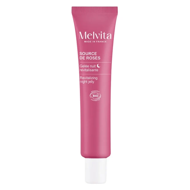 Melvita Source De Roses Gelée Nuit Revitalisante Bio, 40ml 1 Melvita Source De Roses Gelée Nuit Revitalisante Bio, 40ml