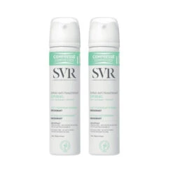 SVR Spirial Déodorant Anti-Transpirant. Lot De 2 Spray 75ml