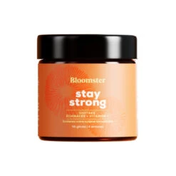 Stay Strong Immunité Champignon Shiitake + Echinacée + Vitamine C, 56 Gélules