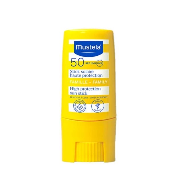 Mustela Stick Solaire Haute Protection Spf50 Famille, 9ml 1 Mustela Stick Solaire Haute Protection Spf50 Famille, 9ml