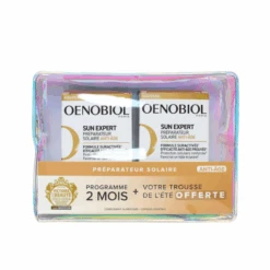 Sun Expert Préparateur Solaire Anti-Âge, 2X30 Capules + Trousse OFFERTE