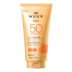 NUXE Sun Lait Fondant Haute Protection Visage Et Corps Spf50, 150ml