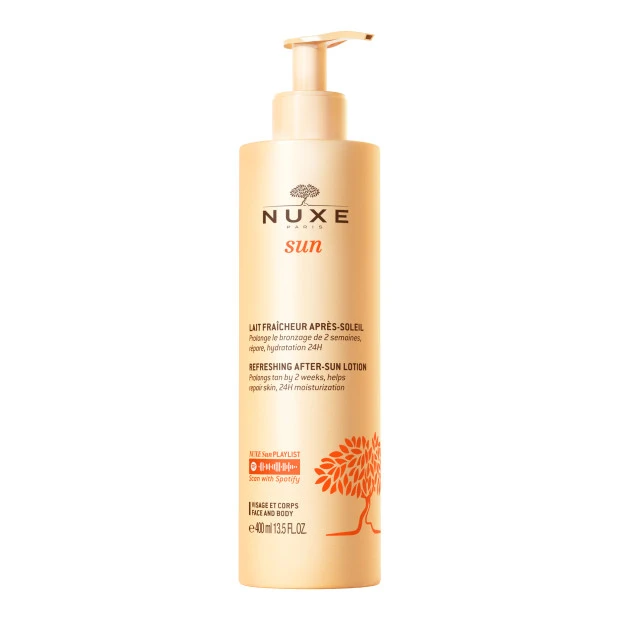 NUXE Sun Lait Fraîcheur Après-Soleil Visage Corps, 400ml 1 NUXE Sun Lait Fraîcheur Après-Soleil Visage Corps, 400ml