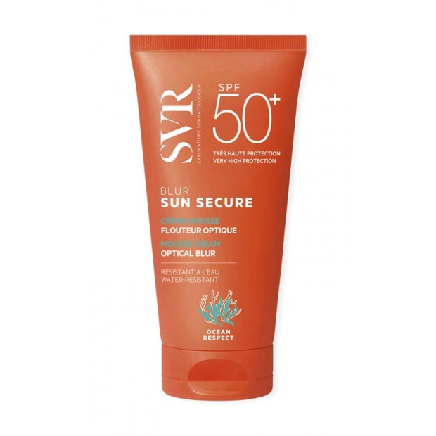 SVR Sun Secure Blur Crème Mousse Flouteur Optique Spf50+, 50ml 1 SVR Sun Secure Blur Crème Mousse Flouteur Optique Spf50+, 50ml